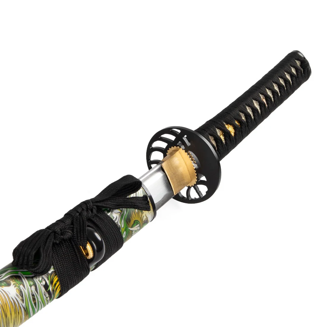 Katana - Medium Carbon Emerald Dragon - Image 3