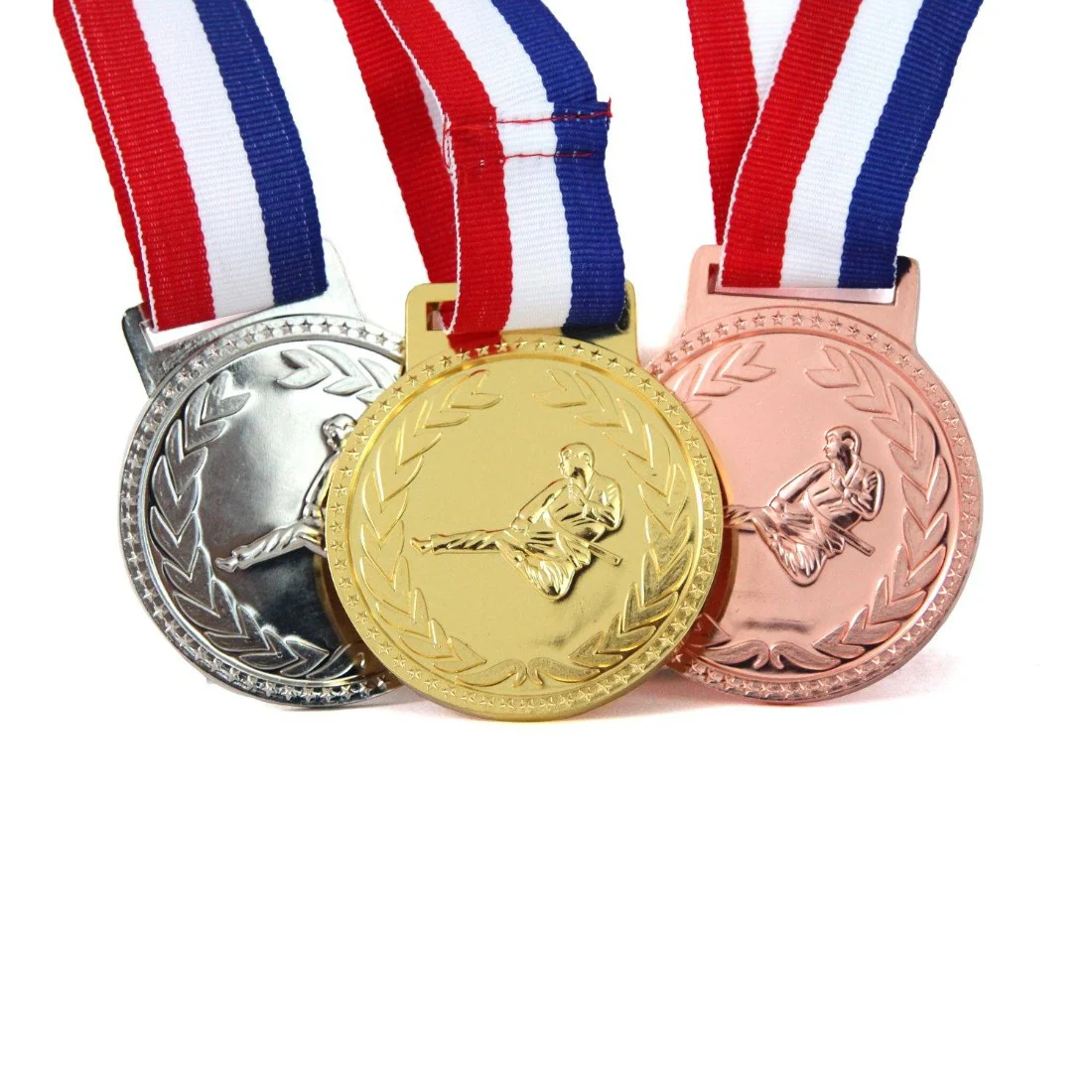 Martial Arts Medal Set - 7cm - Kicking Man - Image 6