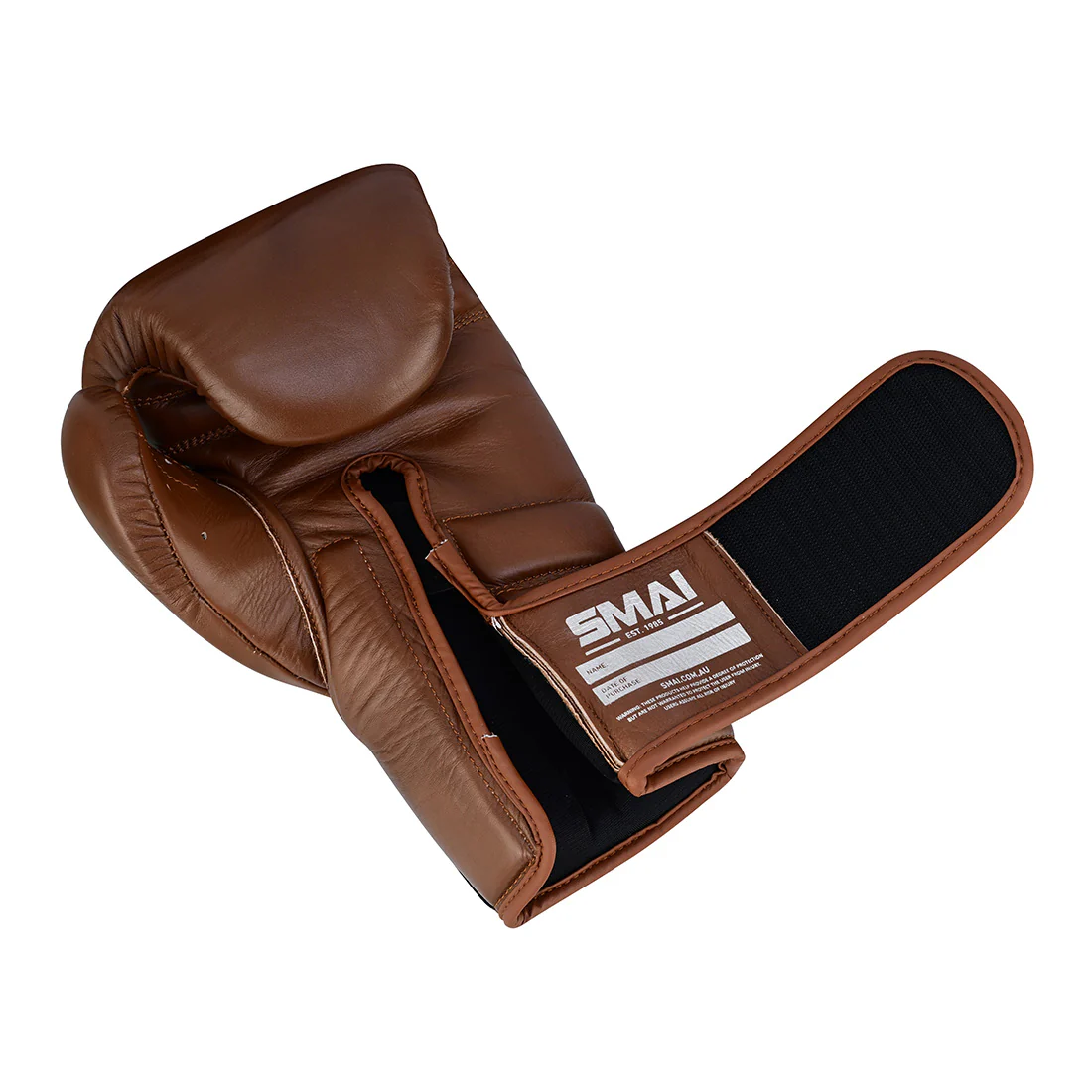 Memory Tec Leather Boxing Glove - Antique Brown - Image 8