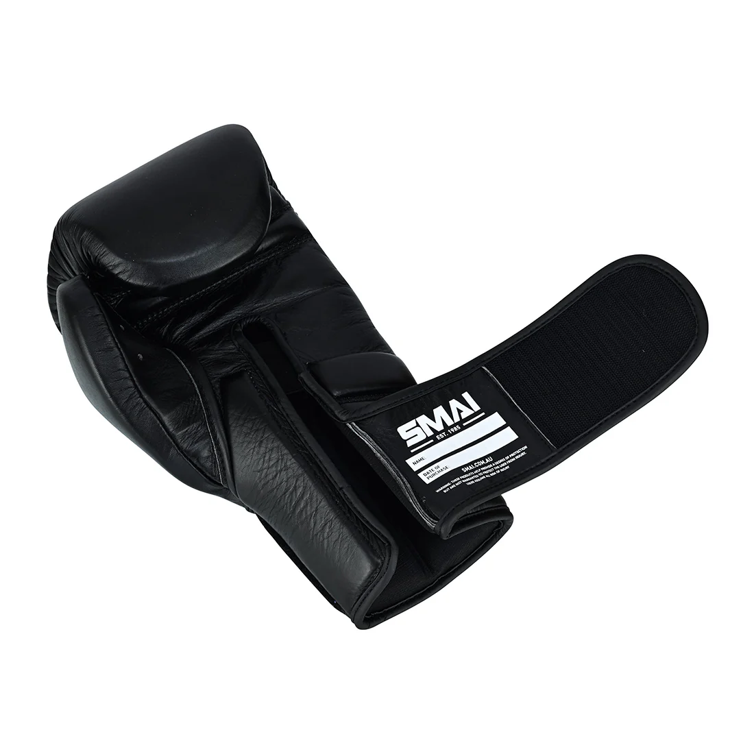 Memory Tec Leather Boxing Glove - Black - Image 8