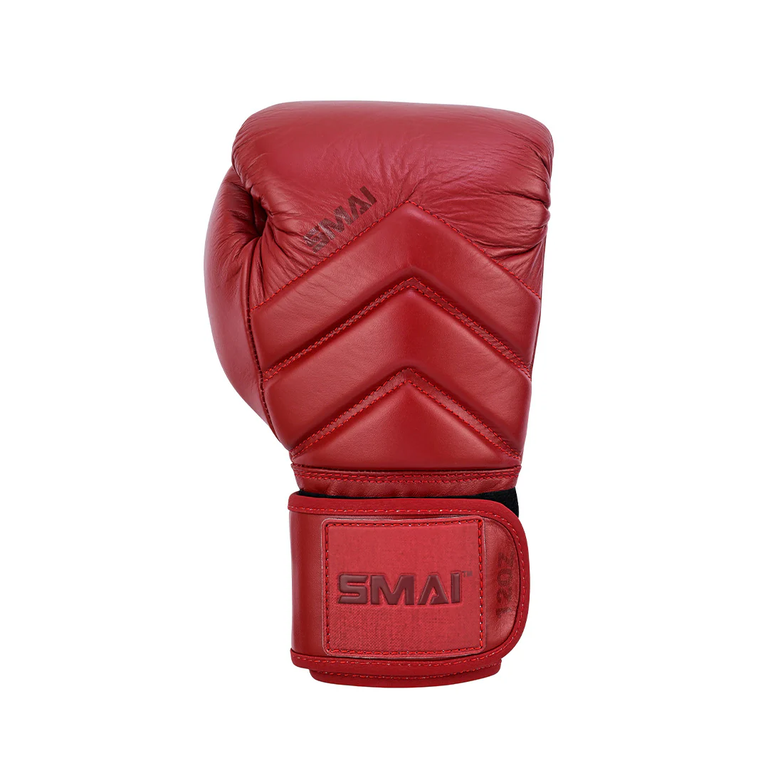 Memory Tec Leather Boxing Glove - Crimson Red - Image 2