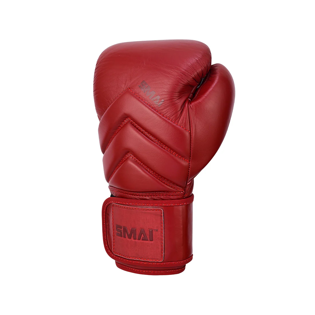 Memory Tec Leather Boxing Glove - Crimson Red - Image 3