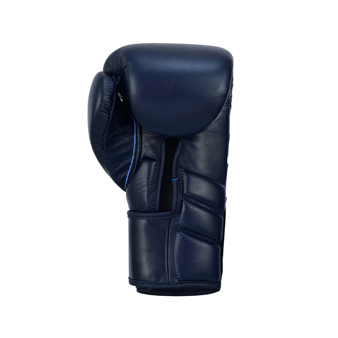 Memory Tec Leather Boxing Glove - Navy Blue - Image 3
