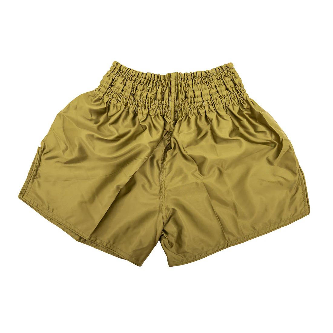 Muay Thai Shorts - Olive Green - Image 3