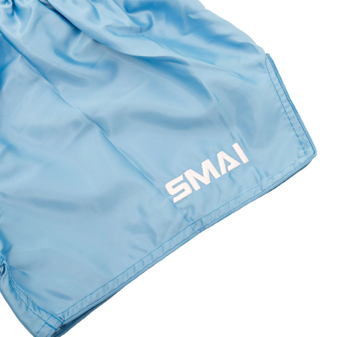 Muay Thai Shorts - Sky Blue - Image 3