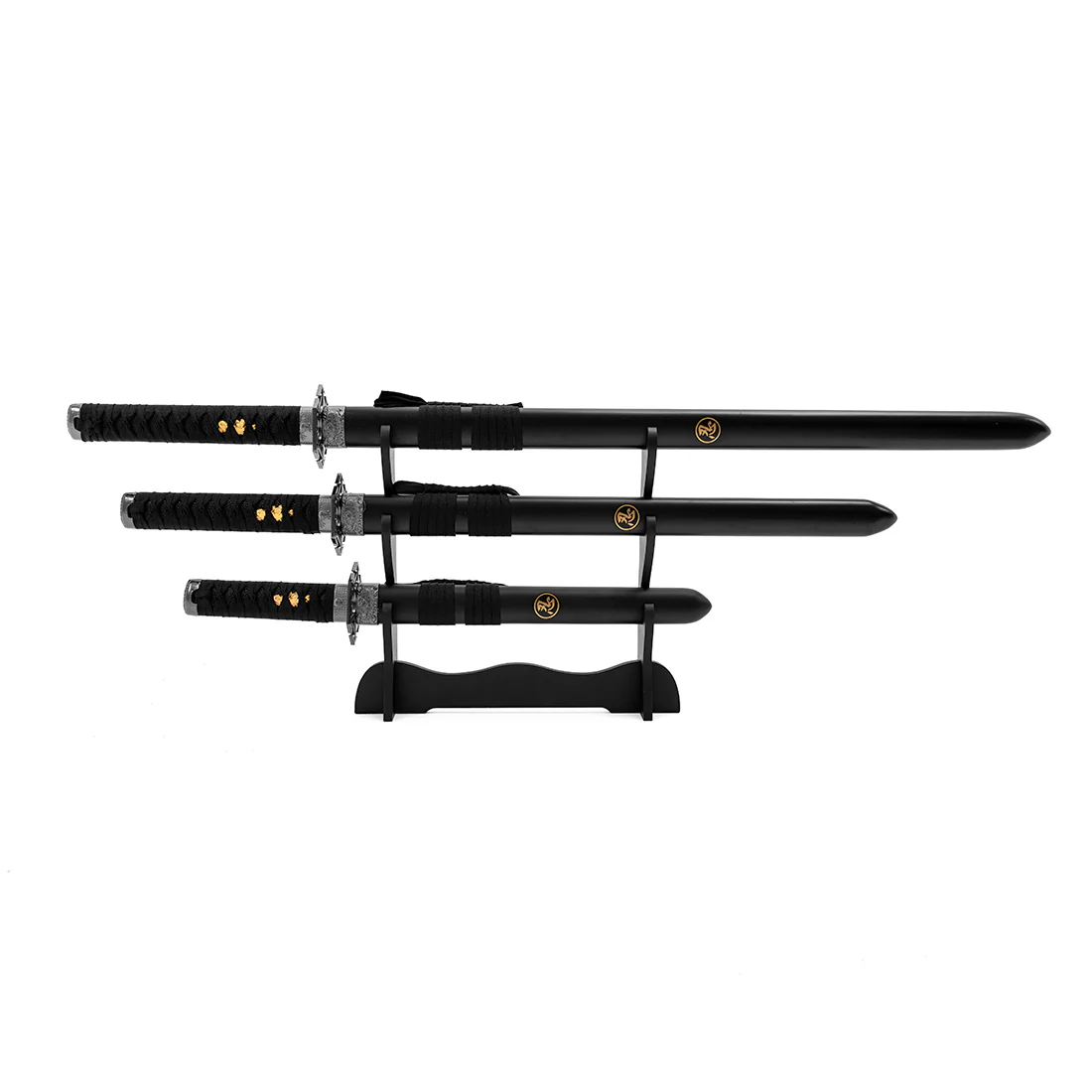 Ninja 3 Piece Sword & Stand - Display