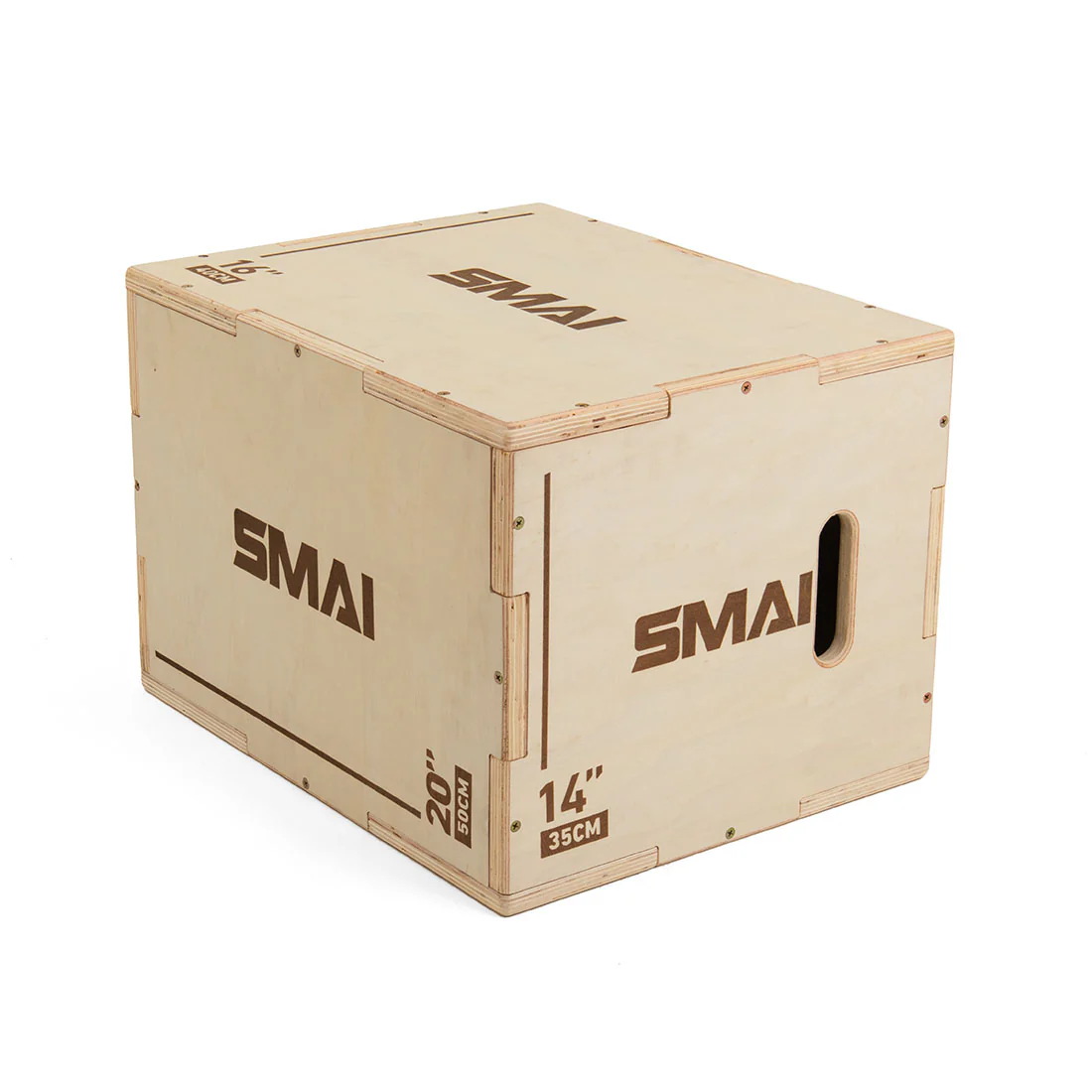 Plyometric Box - Small Wood - Image 3