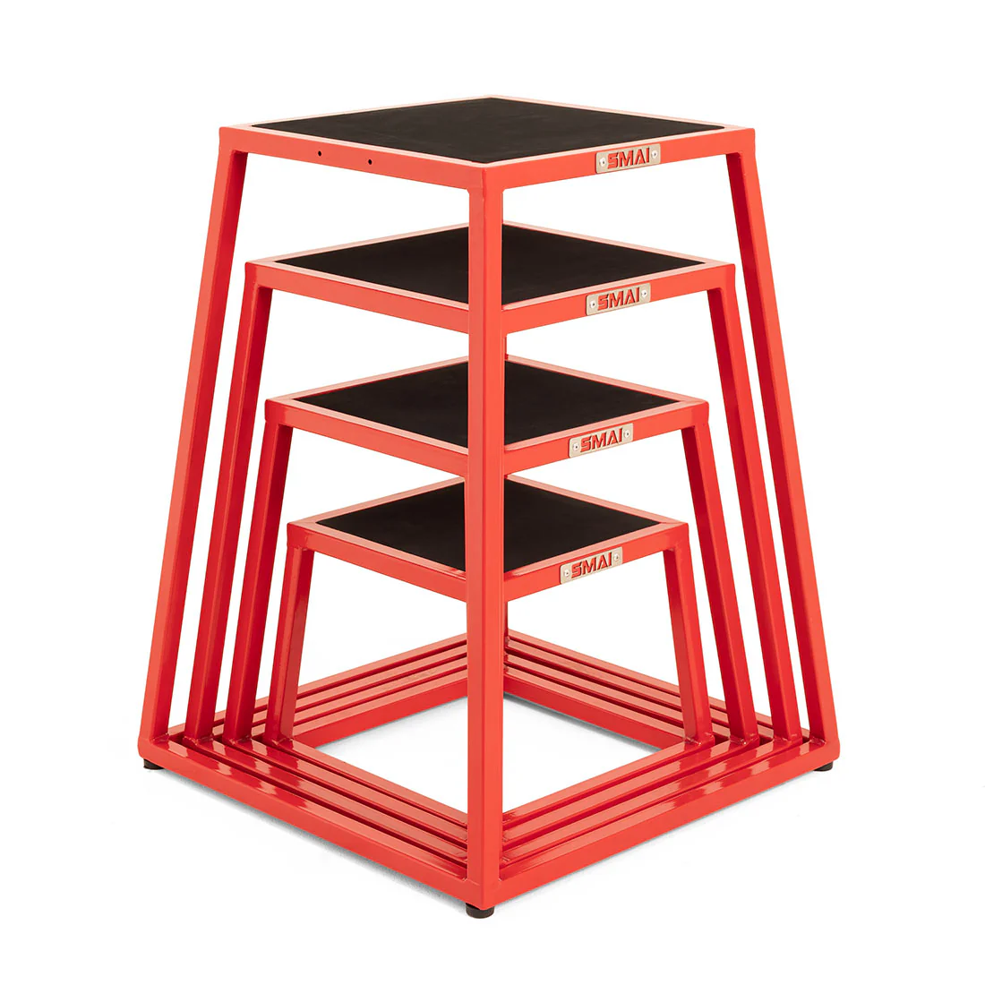 Steel Plyo Box Set - 4 Pack Stackable - Image 3