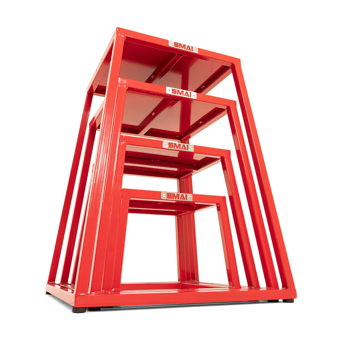 Steel Plyo Box Set - 4 Pack Stackable - Image 5