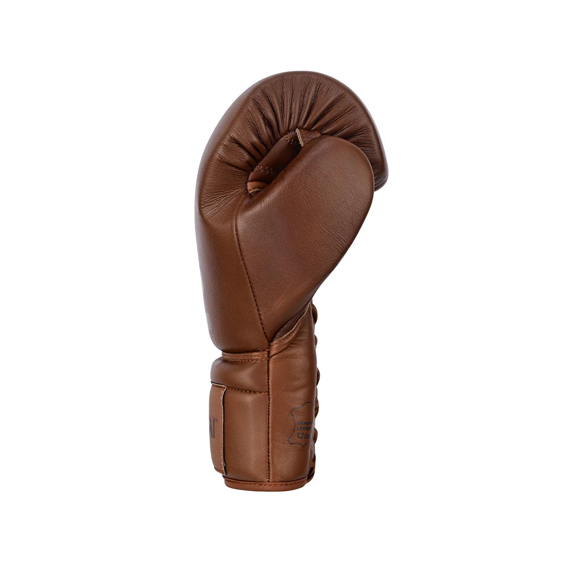 Pro Series Leather Lace-Up Boxing Glove - Antique Brown - Image 4