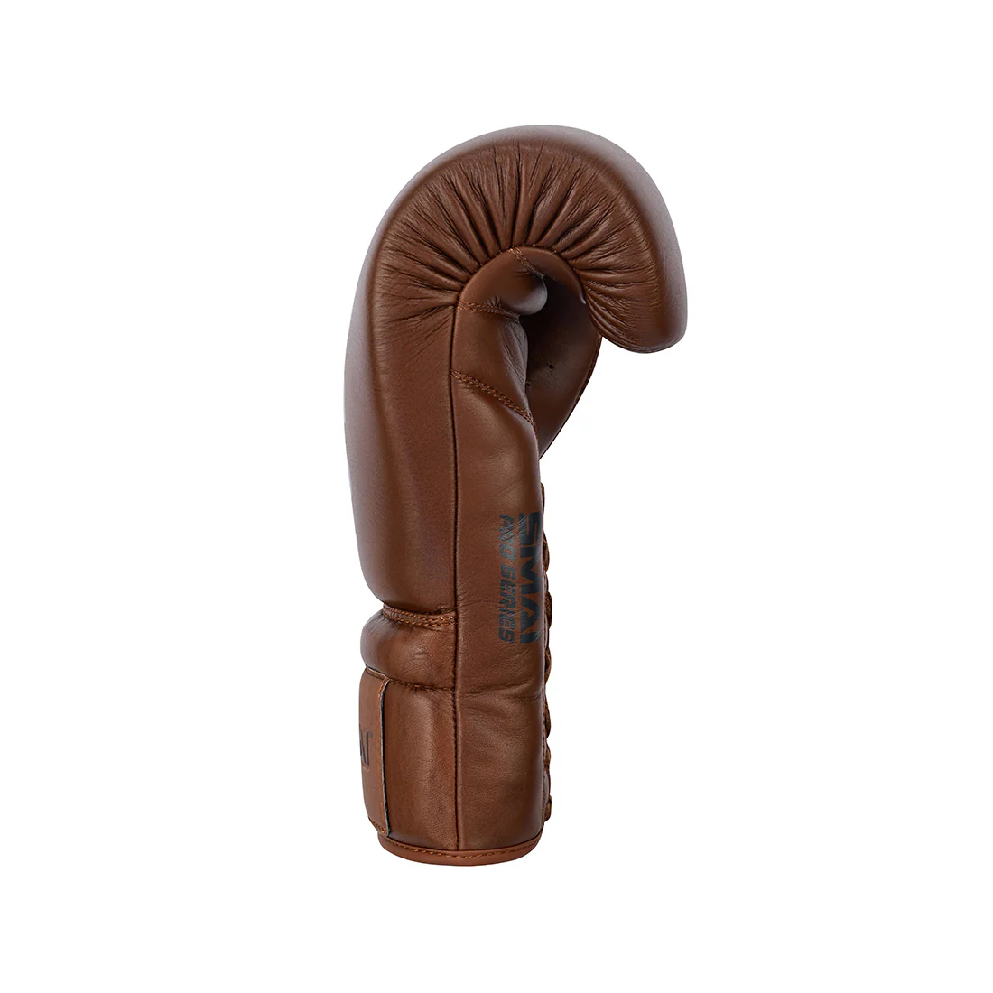 Pro Series Leather Lace-Up Boxing Glove - Antique Brown - Image 6