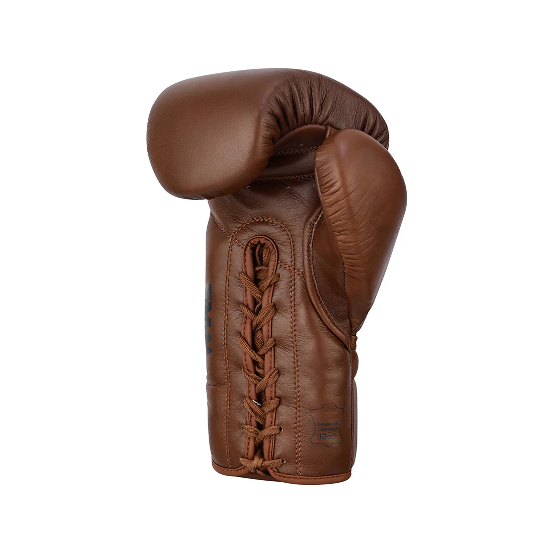 Pro Series Leather Lace-Up Boxing Glove - Antique Brown - Image 7