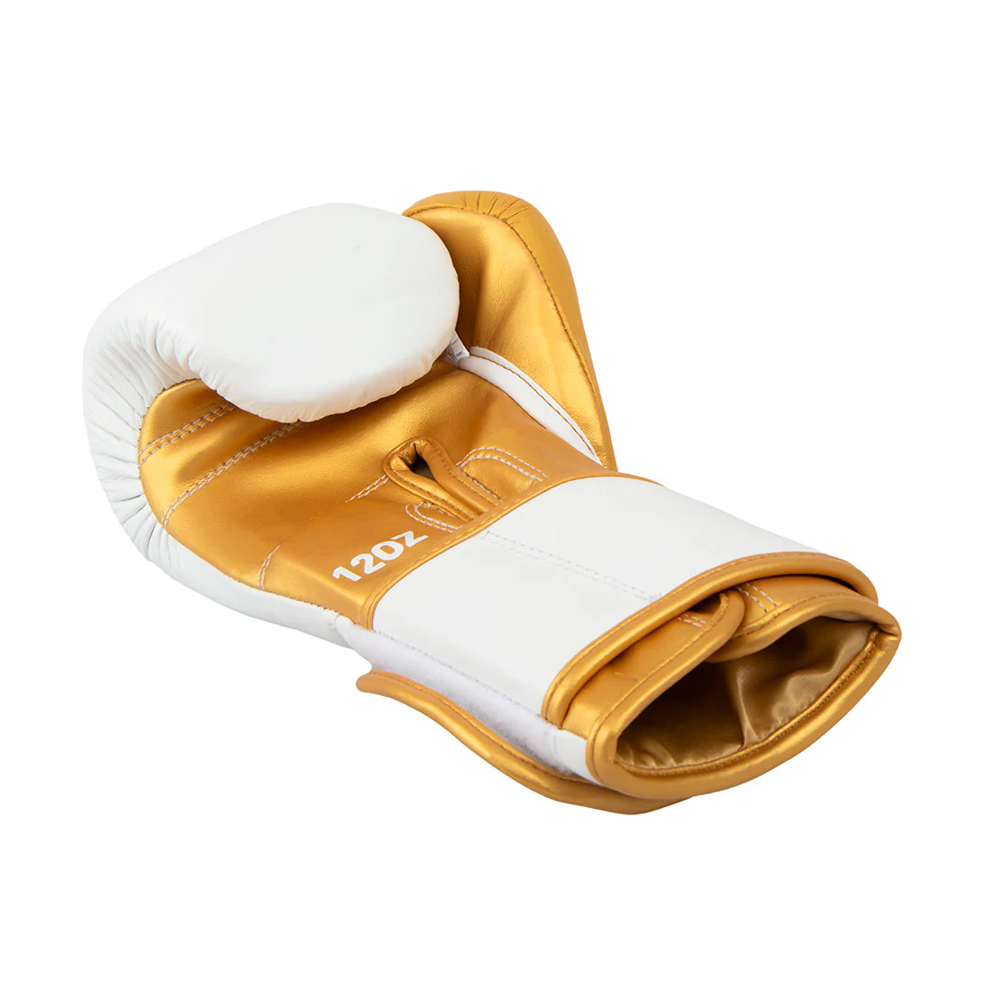 ProGuard White/Gold Boxing Glove - Image 4