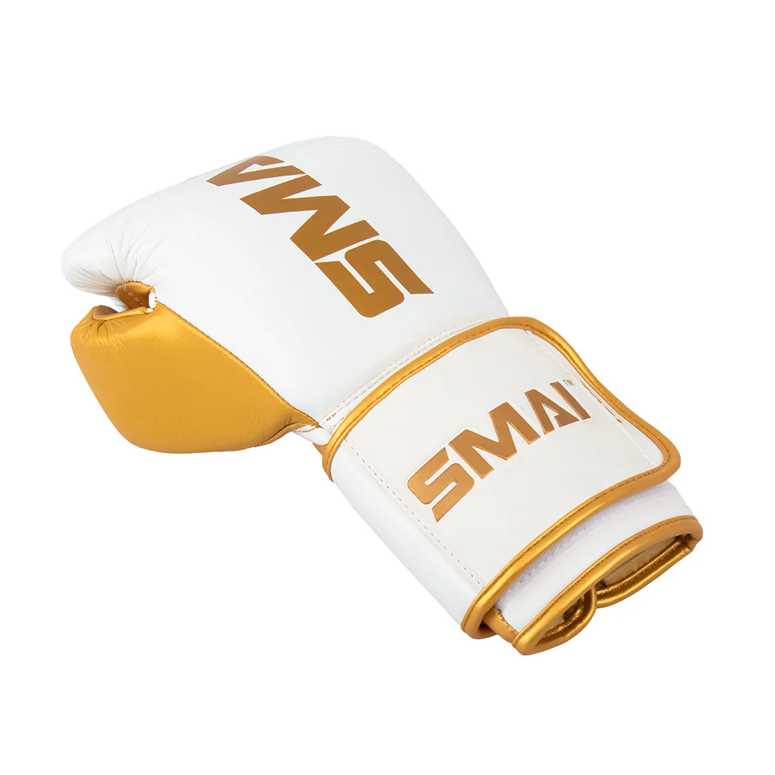 ProGuard White/Gold Boxing Glove - Image 7