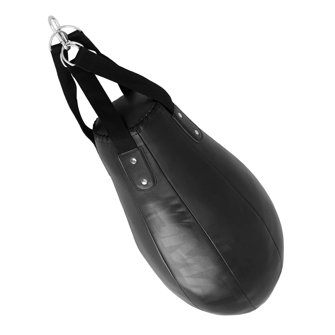 Tear Drop Kickboxing Punching Bag - Triple Black - Image 3