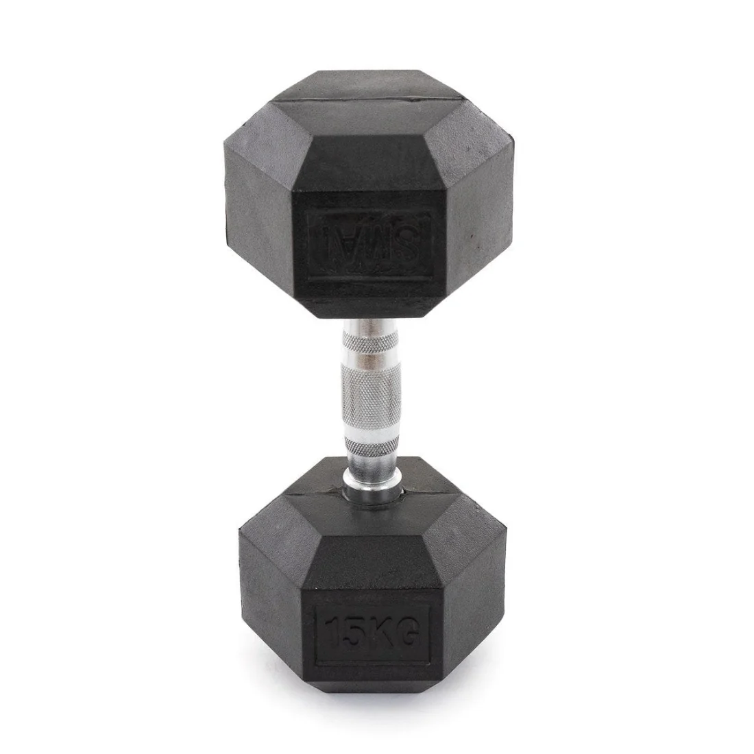 Rubber Hex Dumbbells Classic - Set 32.5kg-40kg Pairs - Image 10