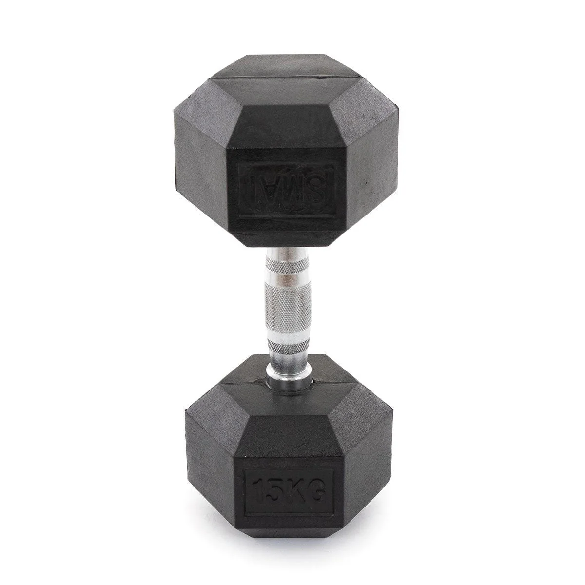 Rubber Hex Dumbbells Classic - Set 42.5kg-50kg Pairs - Image 10