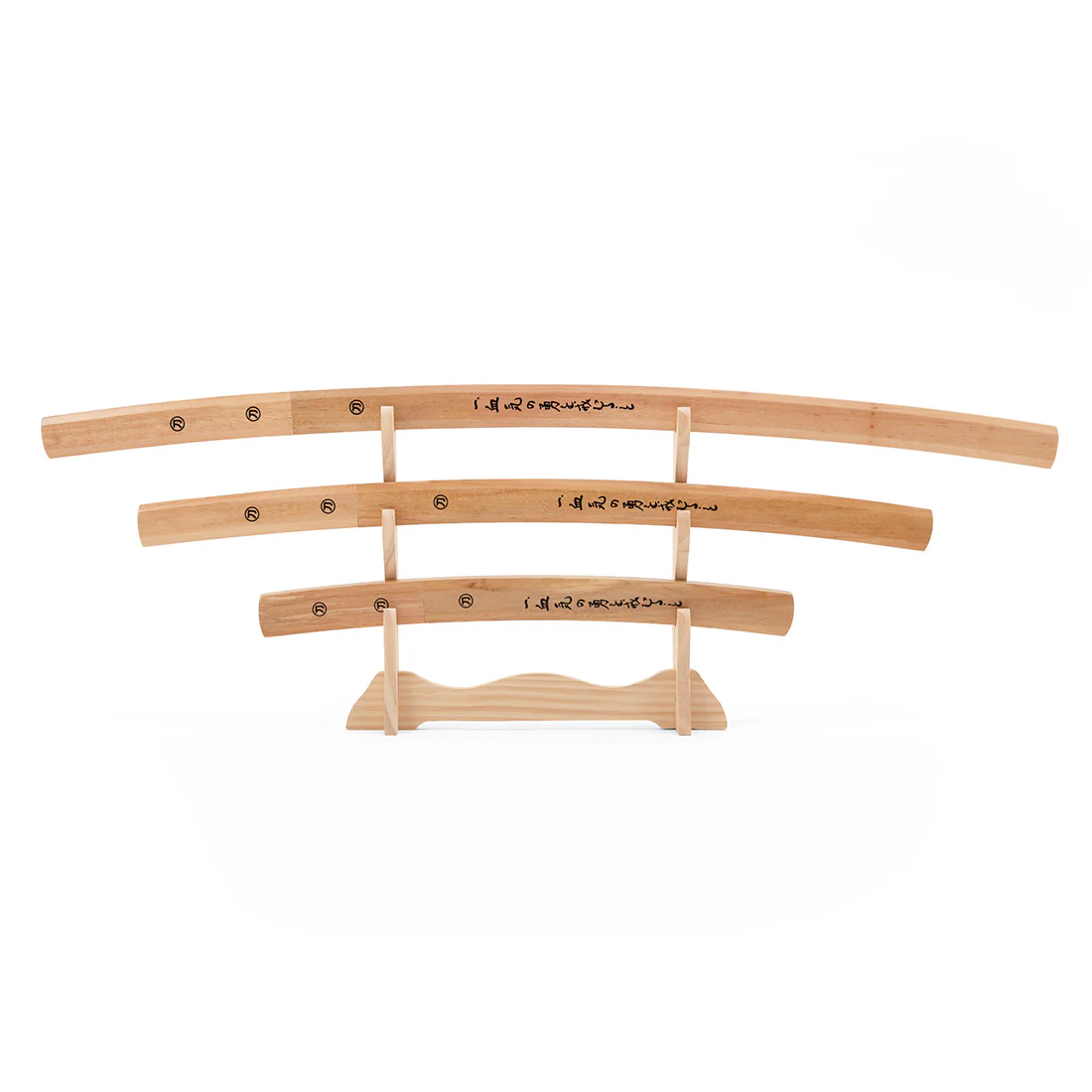 Shirasaya 3 Piece Sword & Stand - Display