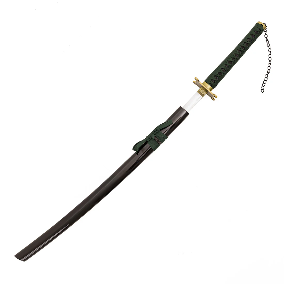 Shackled Emerald Anime Display Katana - Image 2