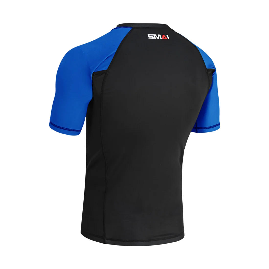 Short Sleeve BJJ Rash Guard - Blue - Image 4