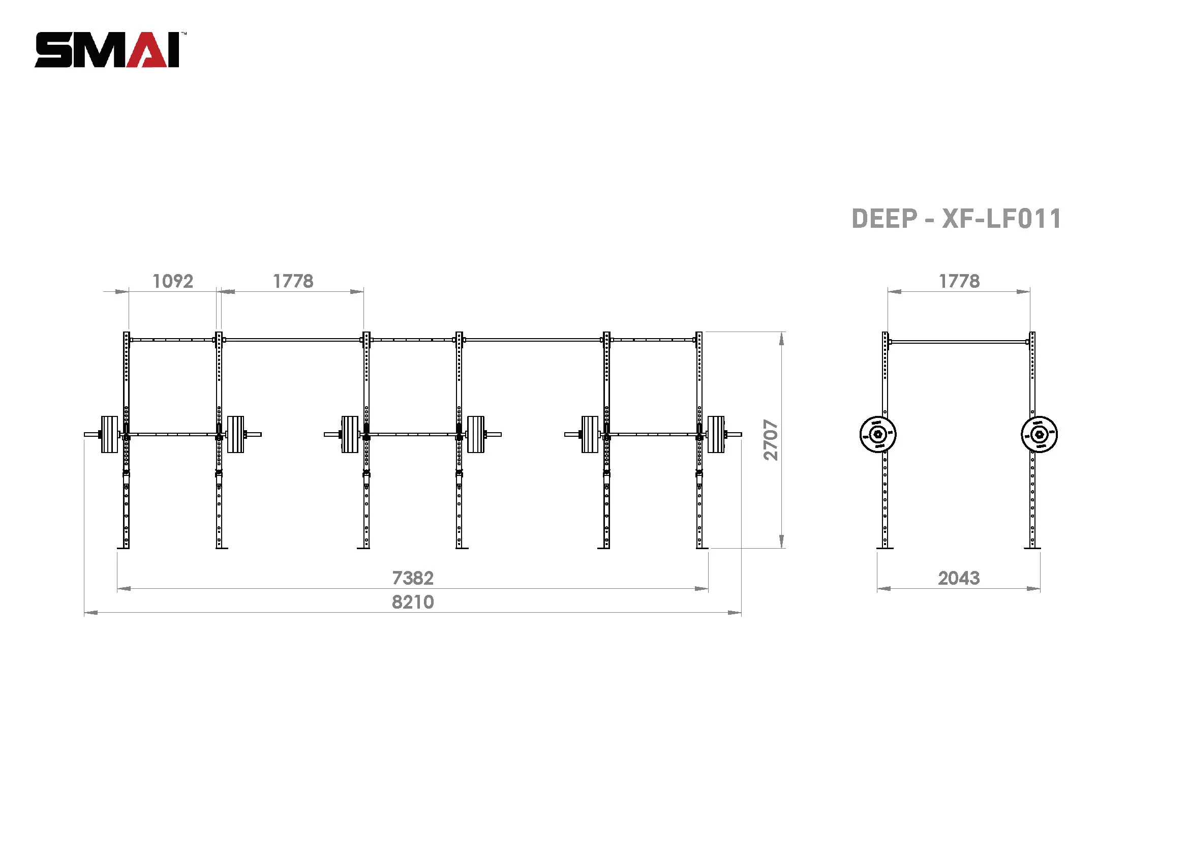 Rig - 6 Squat Cells - X-Frame - Image 10