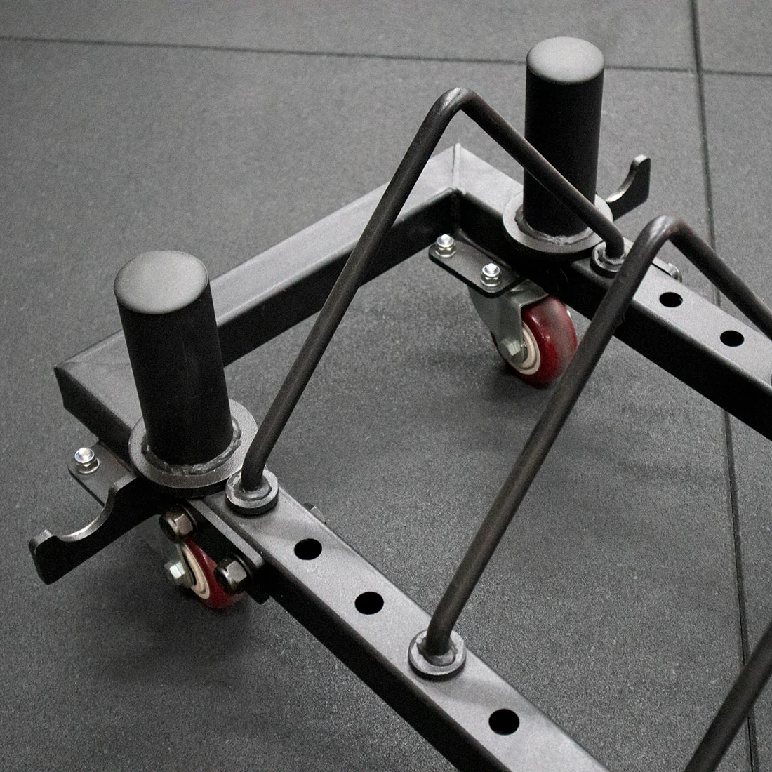 Bumper Plate Storage - Toaster Rack Trolley - Image 4