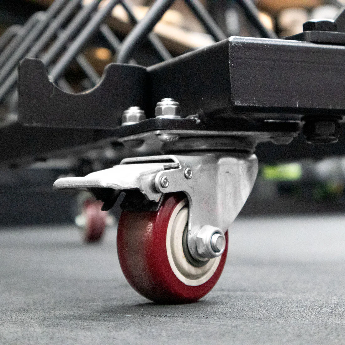 Bumper Plate Storage - Toaster Rack Trolley - Image 5