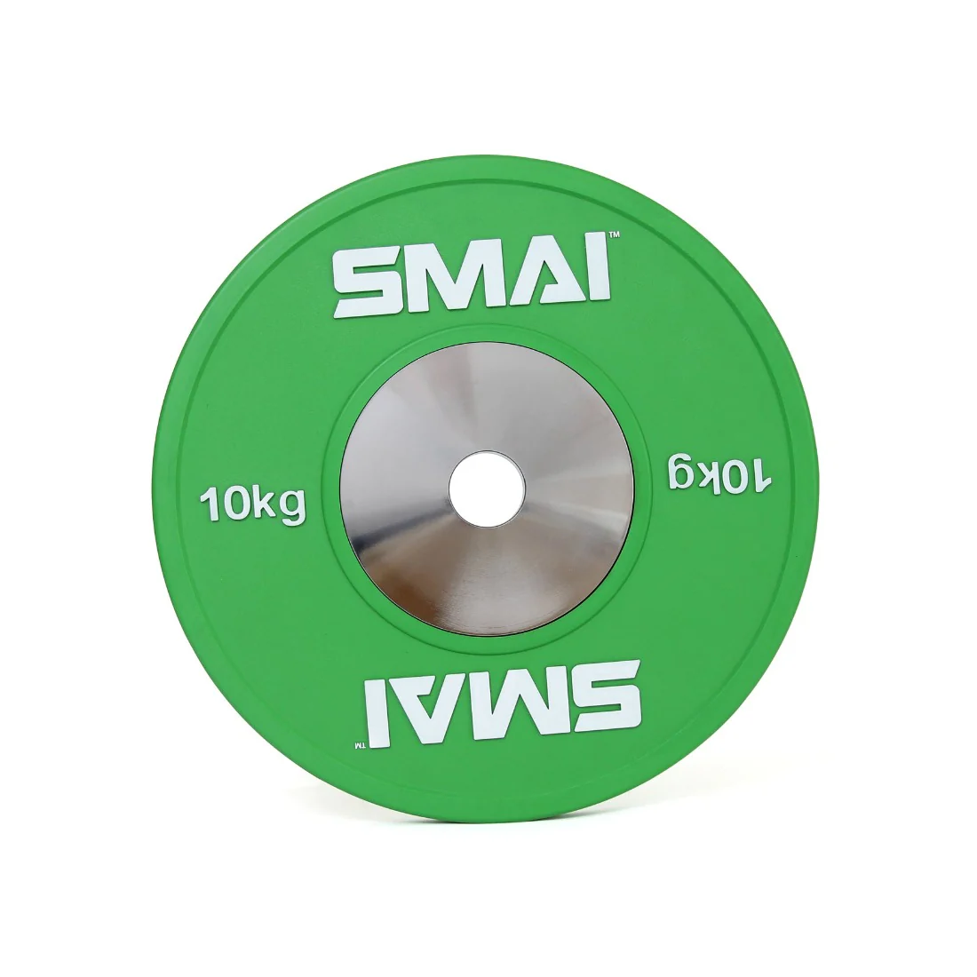 Competition Bumper Plate 10kg (PAIR) IWF Colour - Image 8