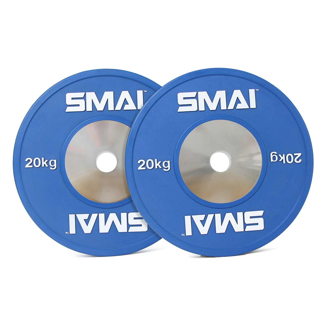 Competition Bumper Plate 20kg (PAIR) IWF Colour