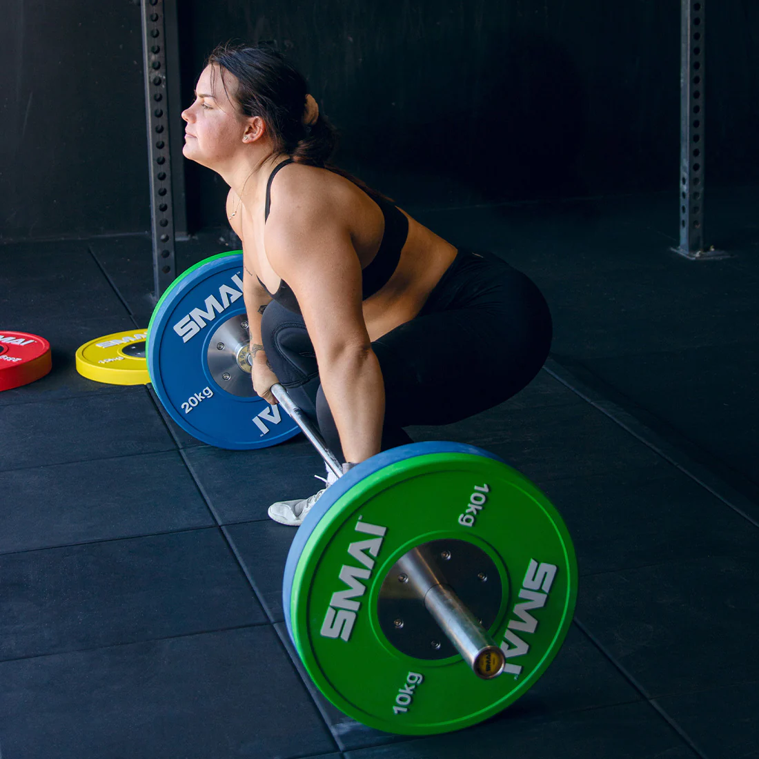 Competition Bumper Plate 20kg (PAIR) IWF Colour - Image 2