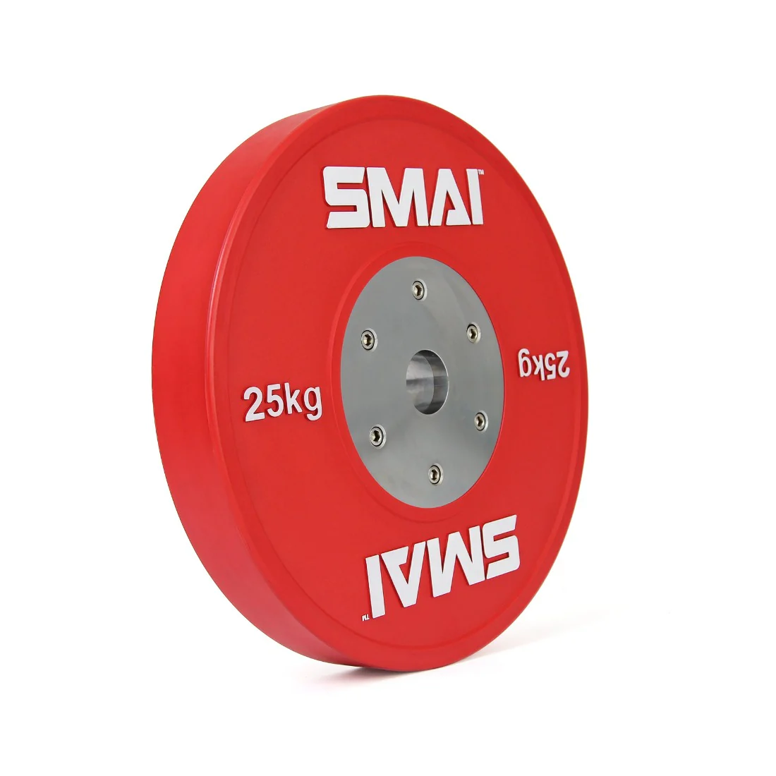 Competition Bumper Plate 25kg (PAIR) - IWF Colour - Image 4