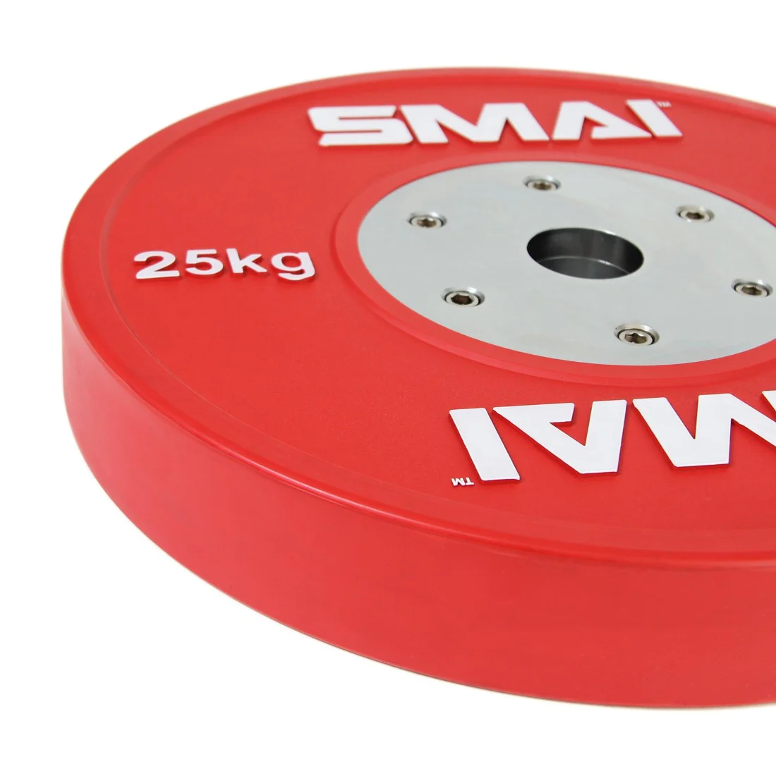 Competition Bumper Plate 25kg (PAIR) - IWF Colour - Image 5