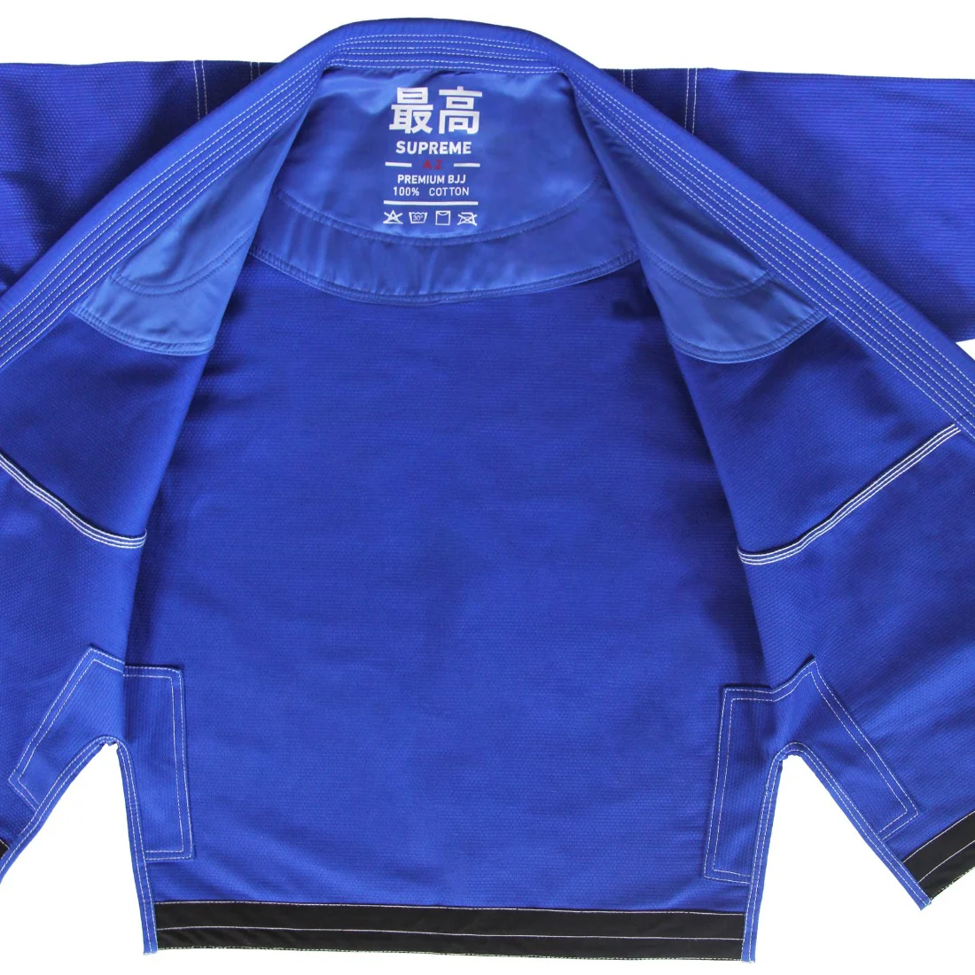 Supreme Brazilian Jiu Jitsu Uniform - Blue - Image 3