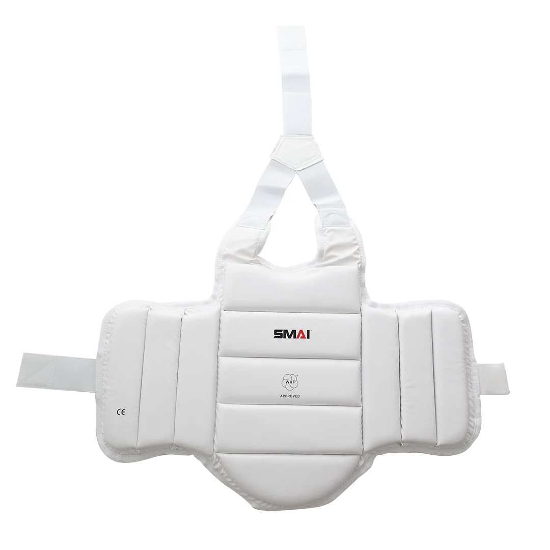 WKF Approved Kids Chest Guard - Karate - Image 2