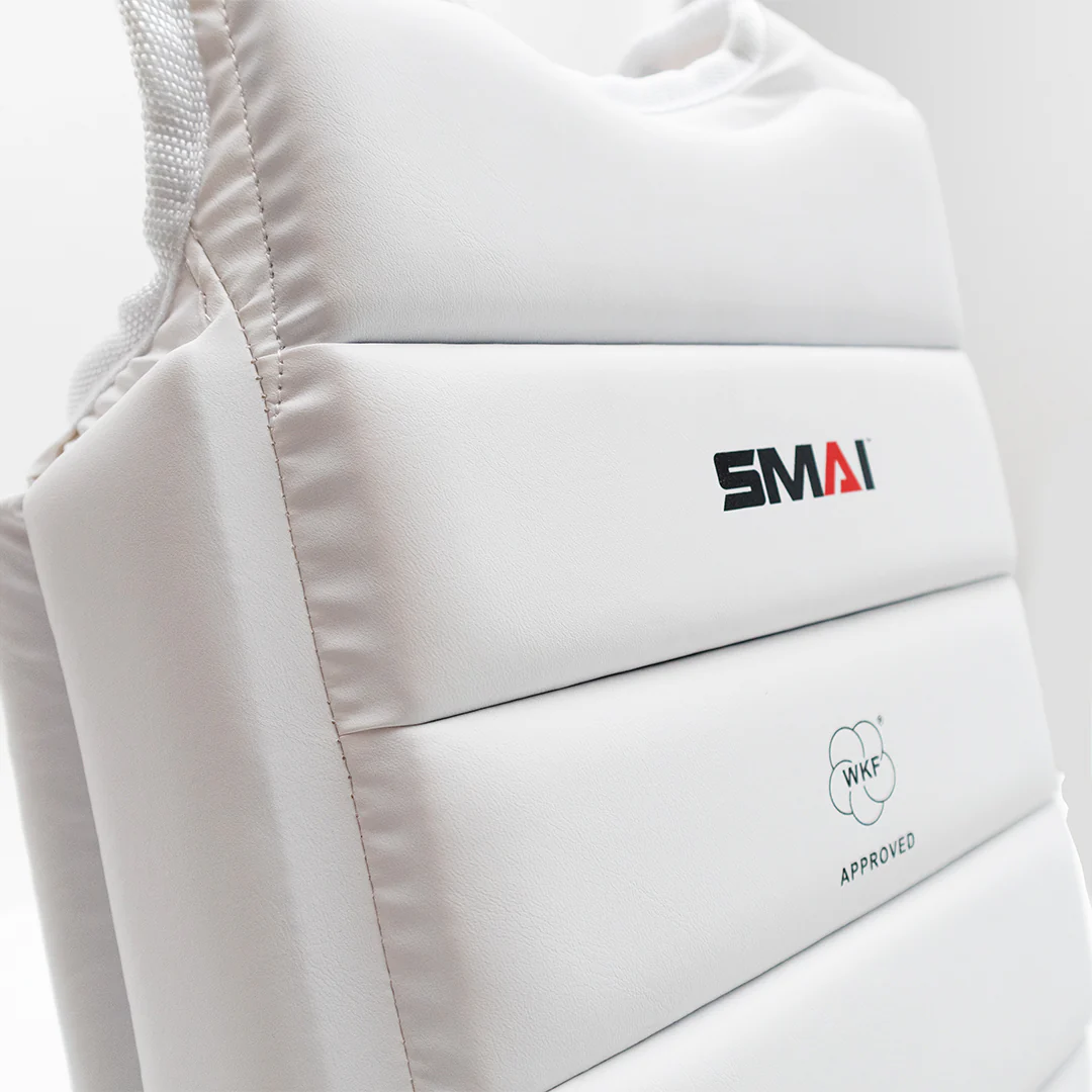 WKF Approved Kids Chest Guard - Karate - Image 3