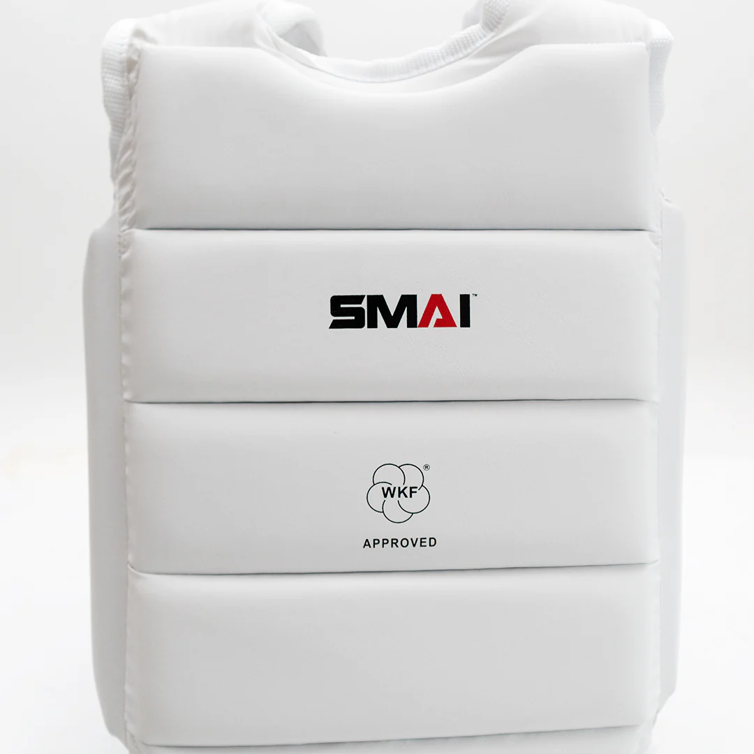 WKF Approved Kids Chest Guard - Karate - Image 4