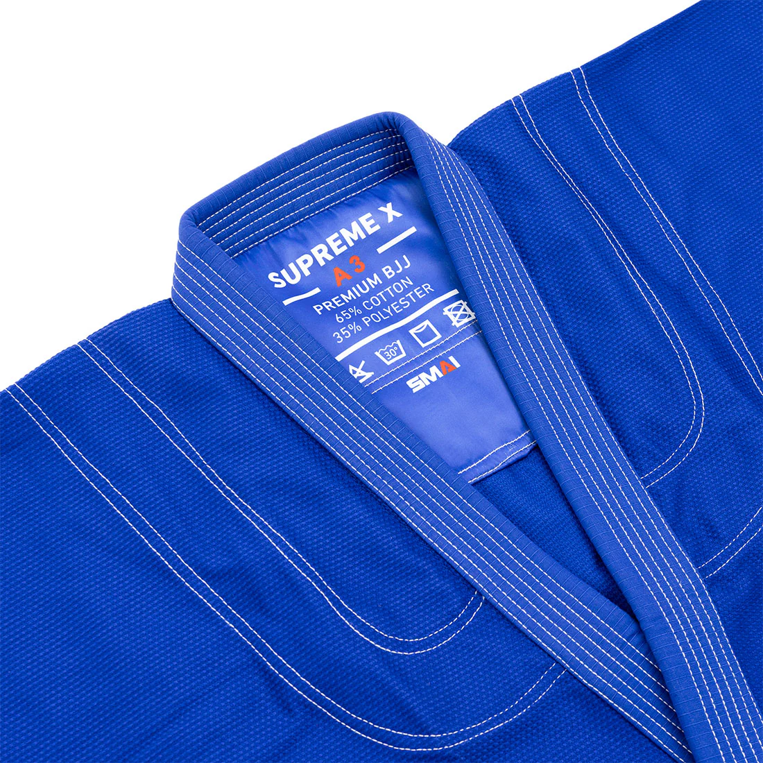 Supreme X Brazilian Jiu Jitsu Uniform - Blue - Image 4