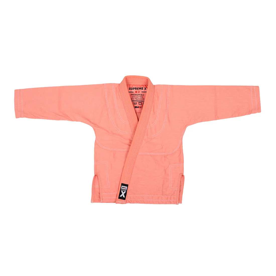 Supreme X Brazilian Jiu Jitsu Uniform - Salmon Pink - Image 4