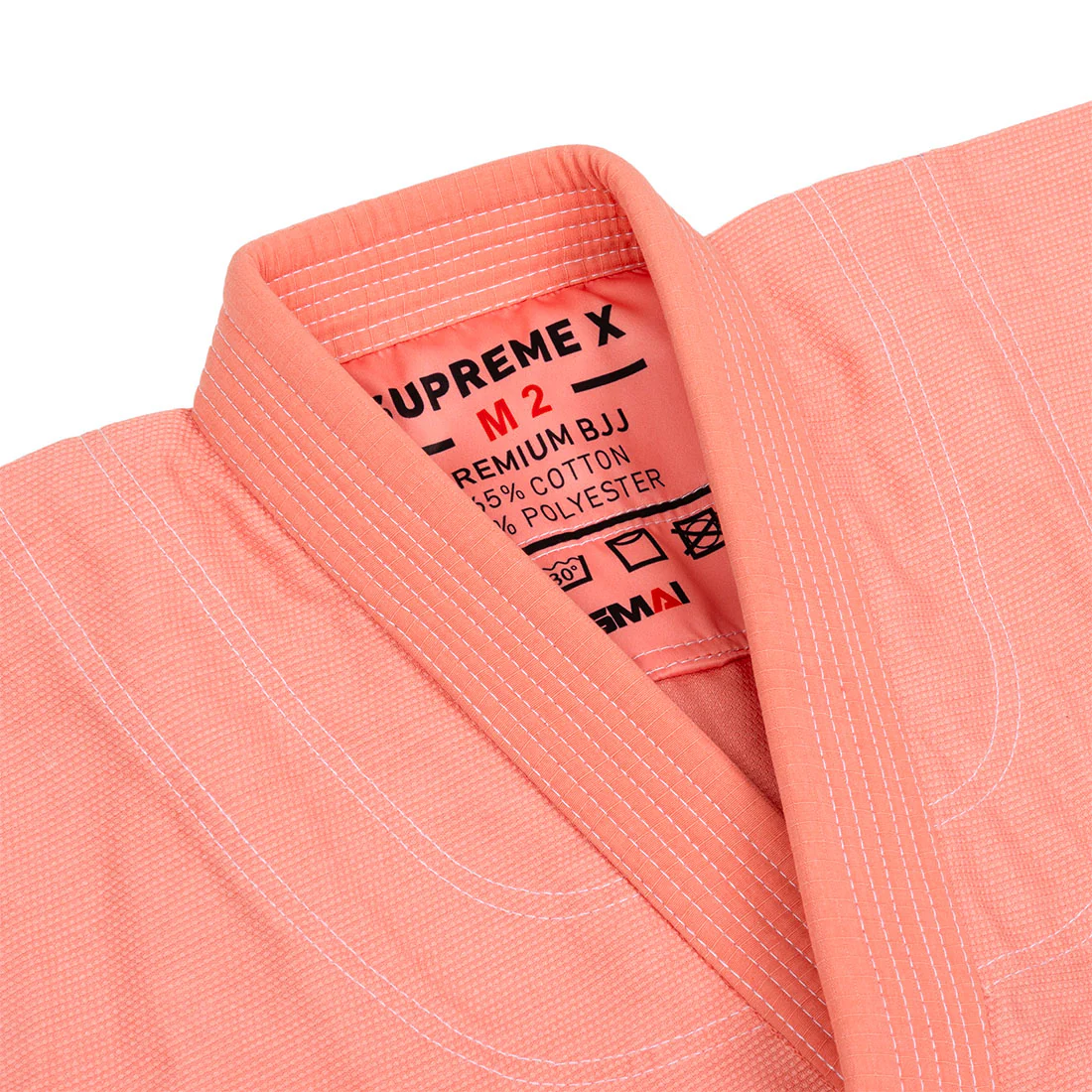 Supreme X Brazilian Jiu Jitsu Uniform - Salmon Pink - Image 5