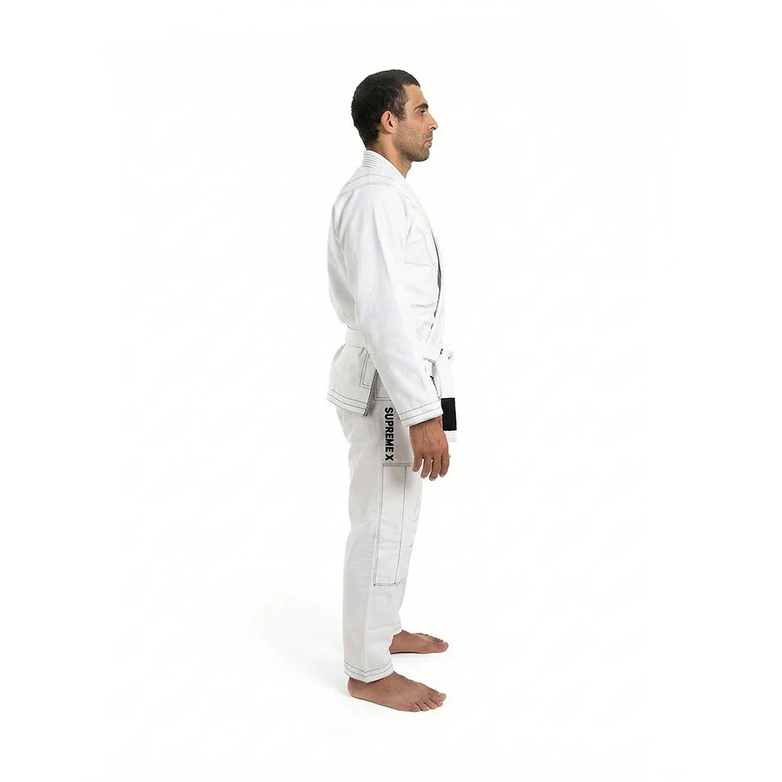 Supreme X Brazilian Jiu Jitsu Uniform - White - Image 2
