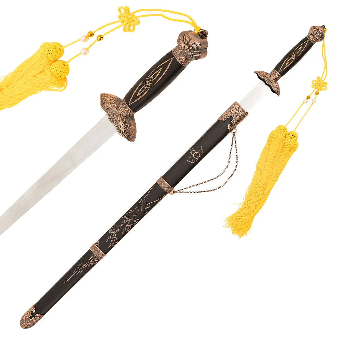 Tai Chi Sword Jian Carbon Steel