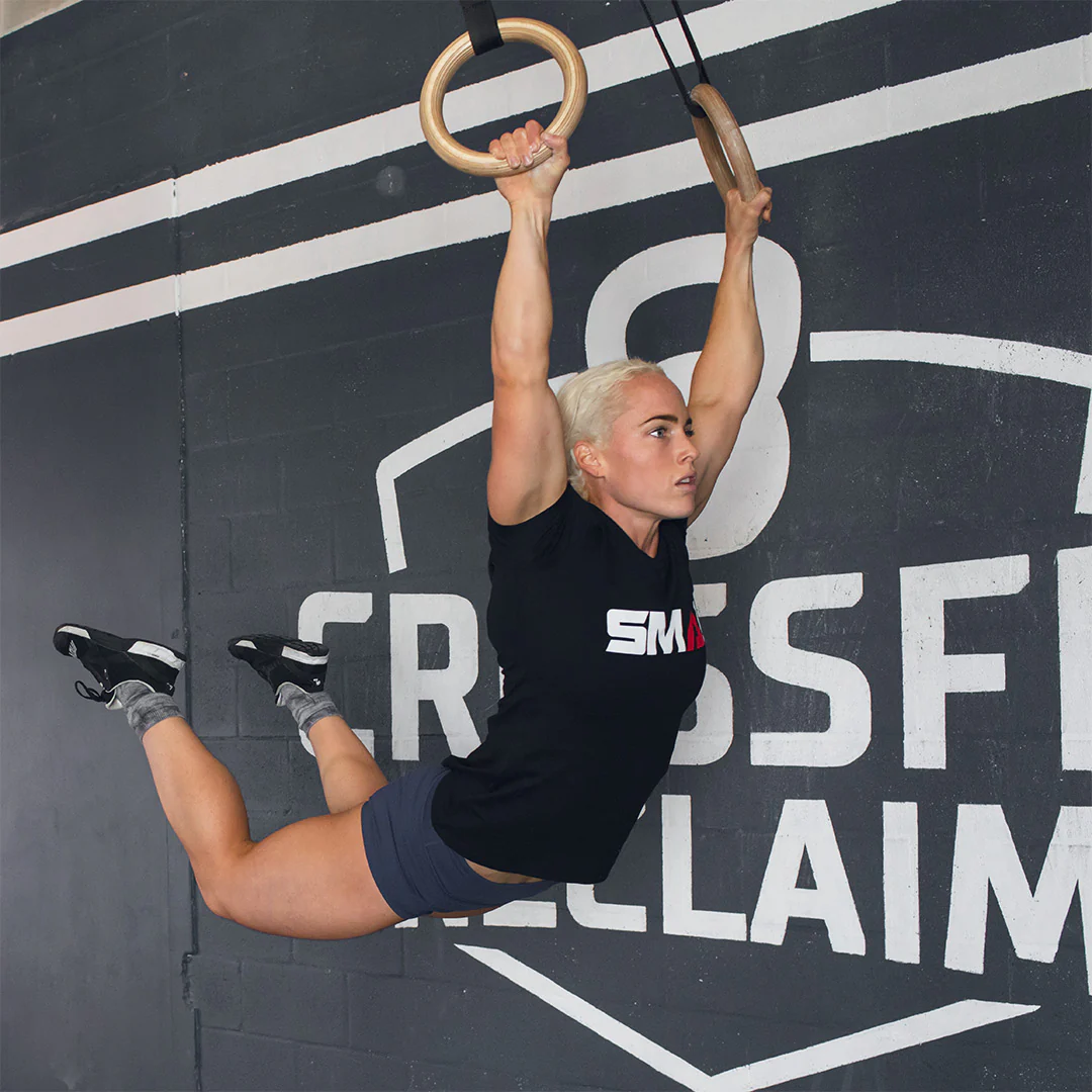Wooden Gym Rings - Easy Straps - Image 4
