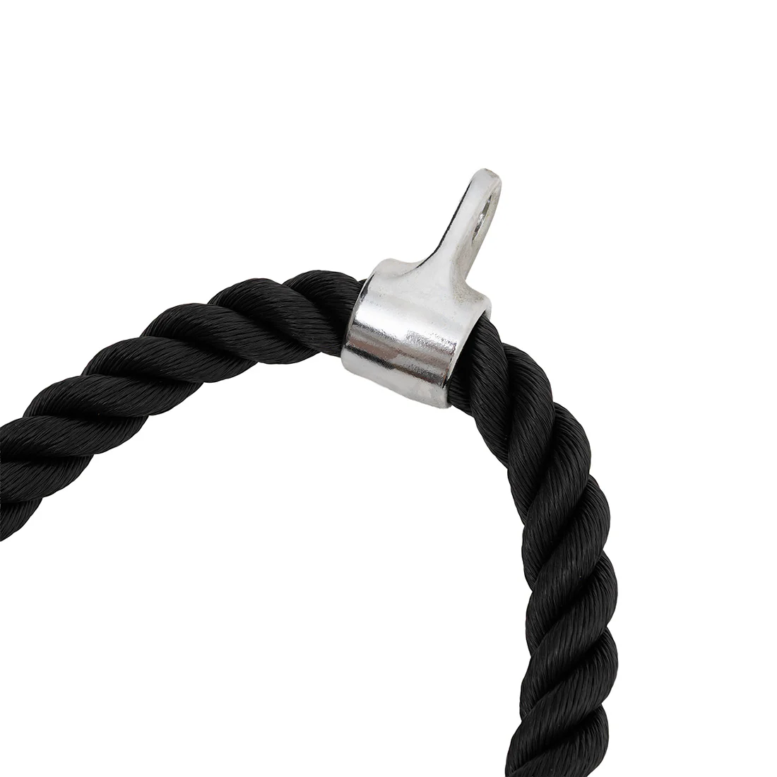 Tricep Rope Cable Attachment with Chrome Hook - Image 2
