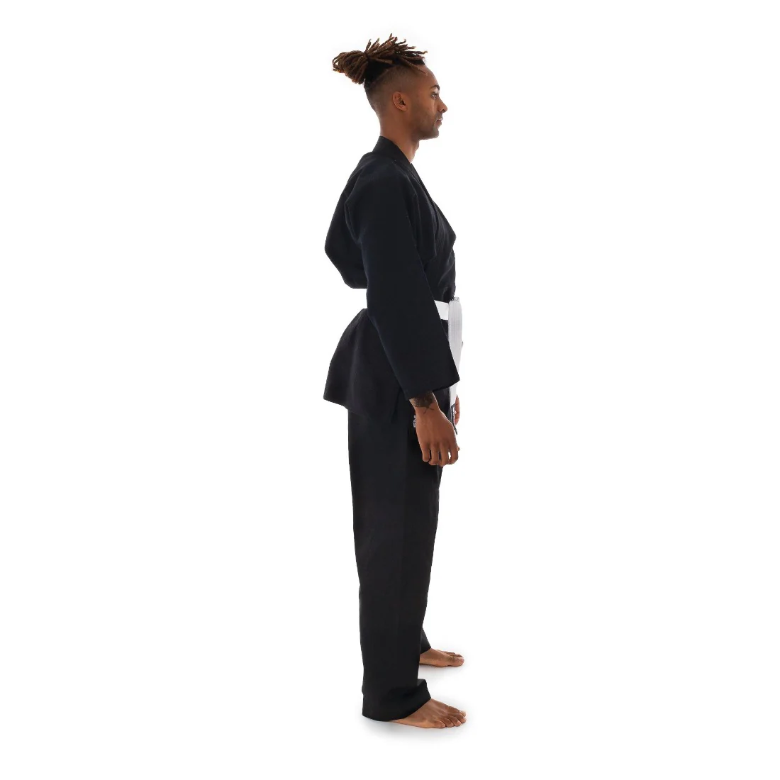 Judo Uniform - Single Weave Gi (Black) - Image 3
