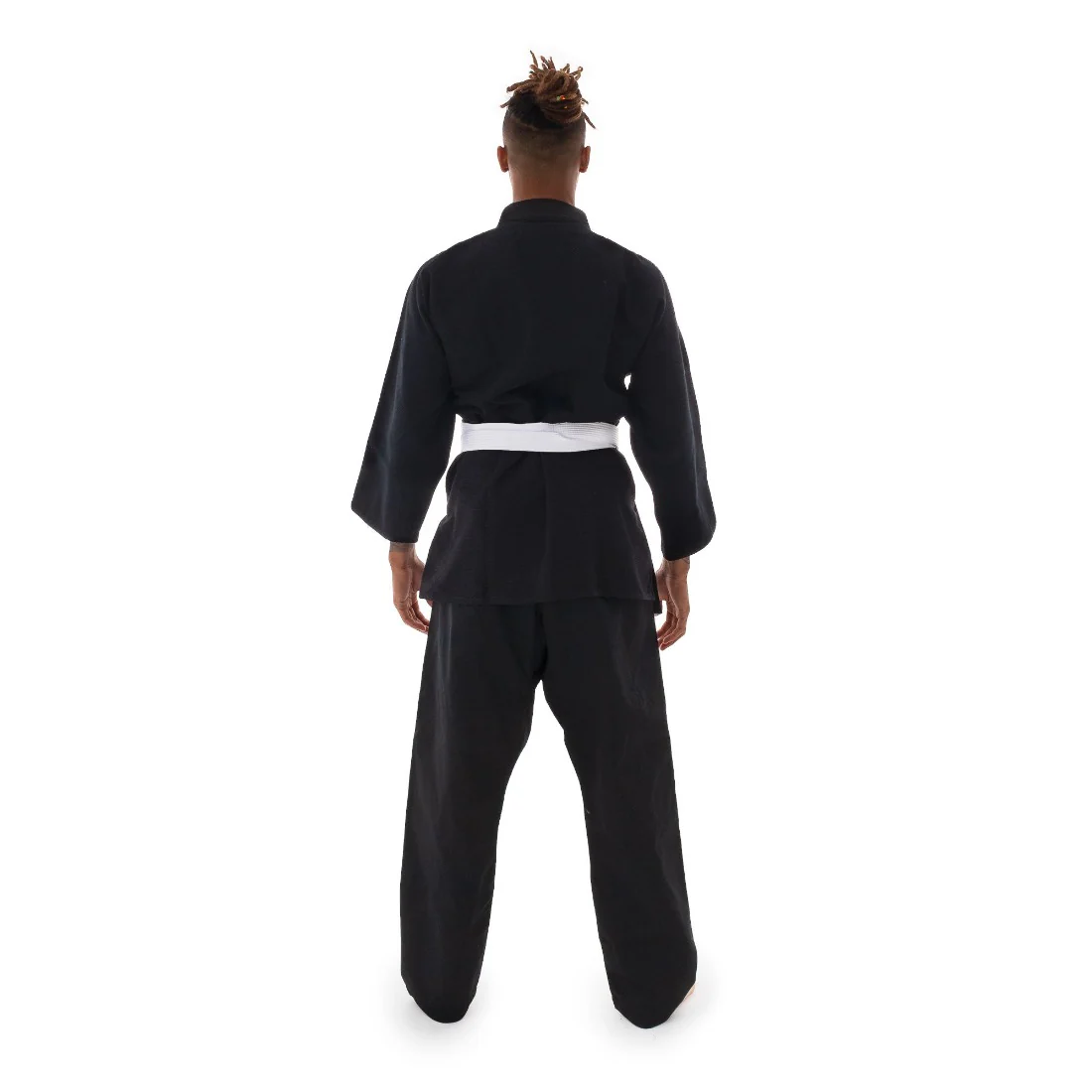 Judo Uniform - Single Weave Gi (Black) - Image 4