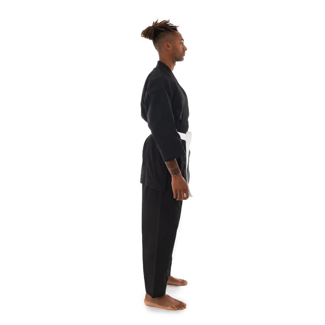 Karate Uniform - 12oz Canvas Gi (Black) - Image 4