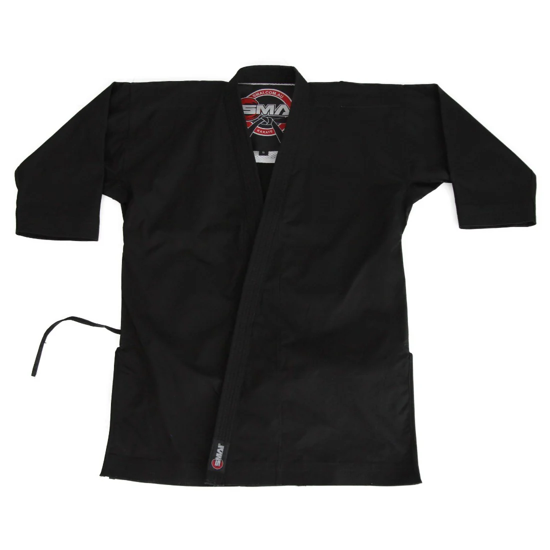 Karate Uniform - 12oz Canvas Gi (Black) - Image 8