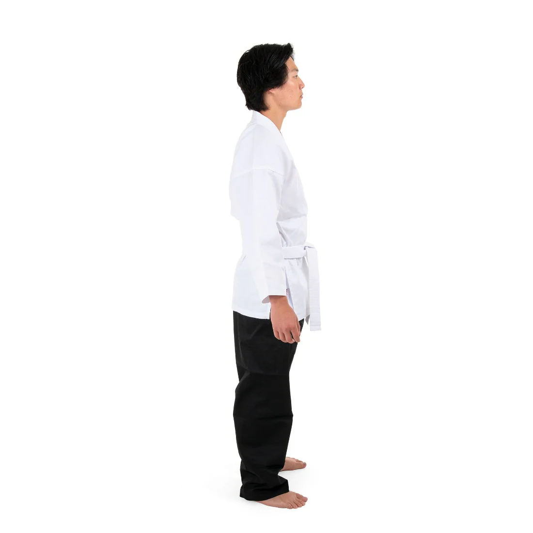 Karate Uniform - 8oz Student Gi (Salt & Pepper) - Image 3