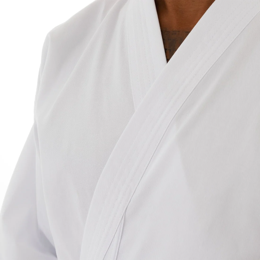 Karate Uniform - 8oz Student Gi (Salt & Pepper) - Image 4