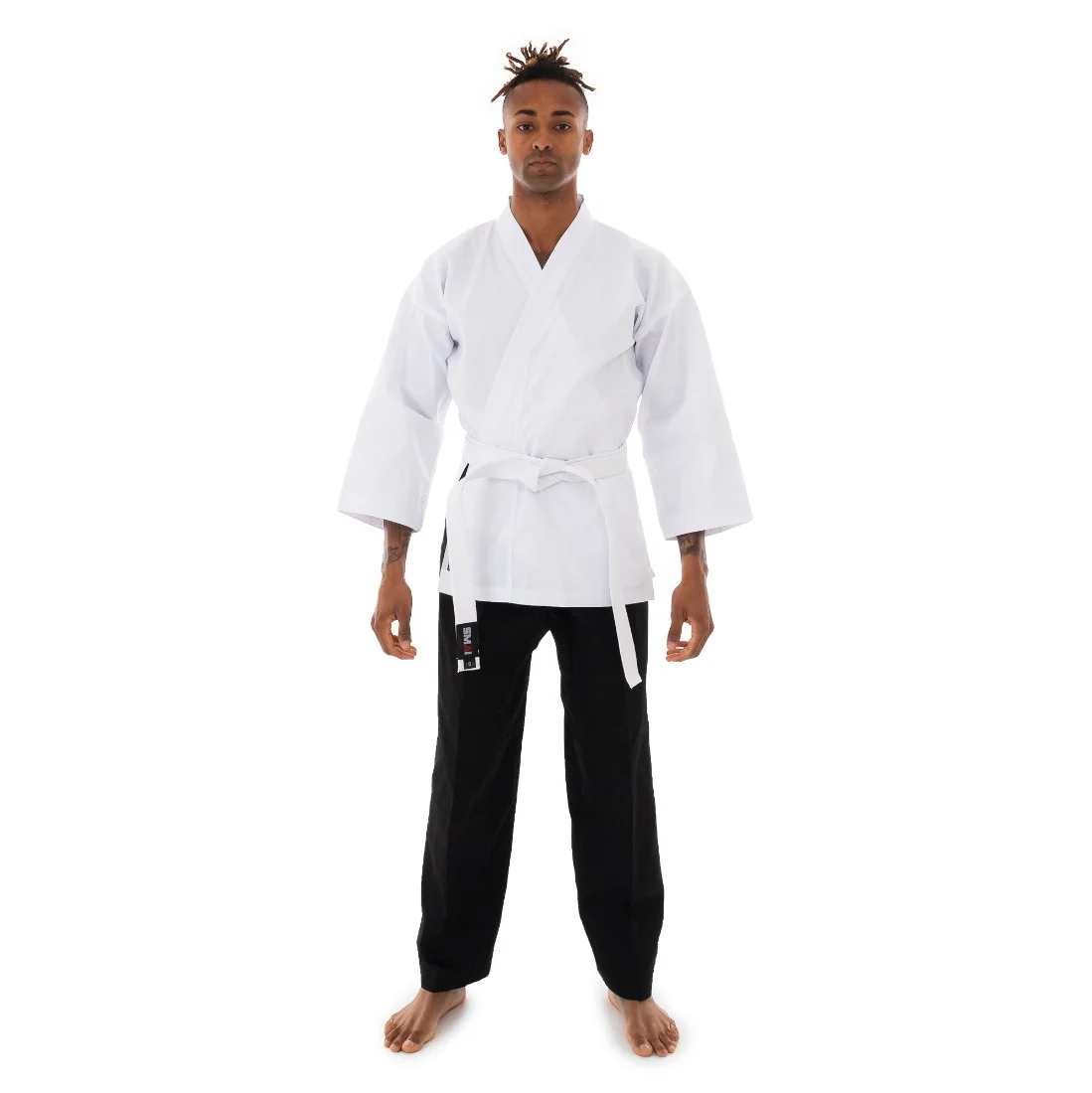 Karate Uniform - 8oz Student Gi (Salt & Pepper) - Image 6